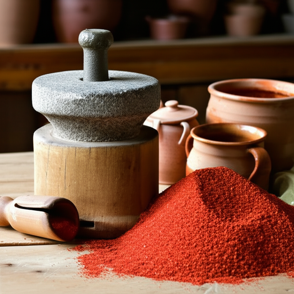 Paprika darálás